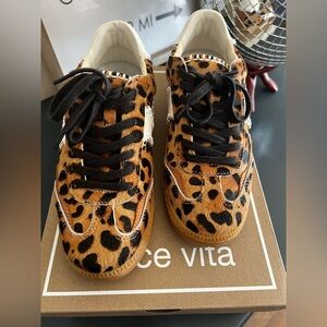 Dolce Vita Leopard Print Sneakers
